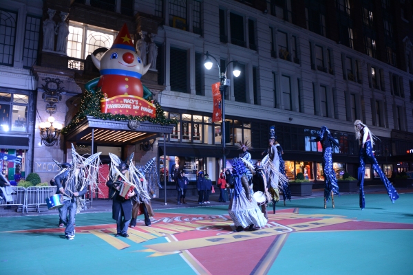 Photo Coverage: Casts of FIDDLER, ON YOUR FEET, THE KING AND I Rehearse for the Macy's Thanksgiving Day Parade! Image