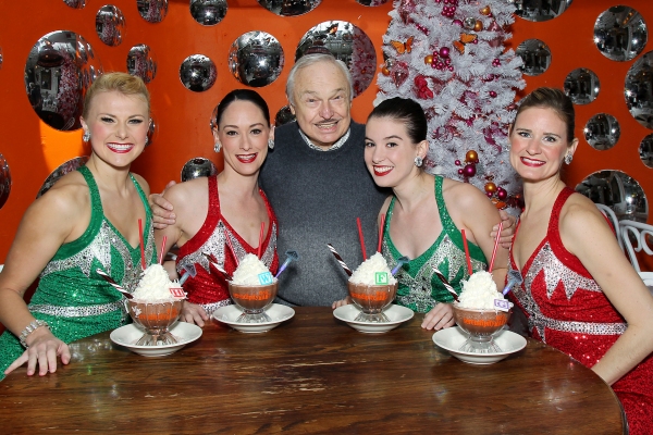 Rockettes with Stephen Bruce (Serendipity 3 Owner and Founder) Photo