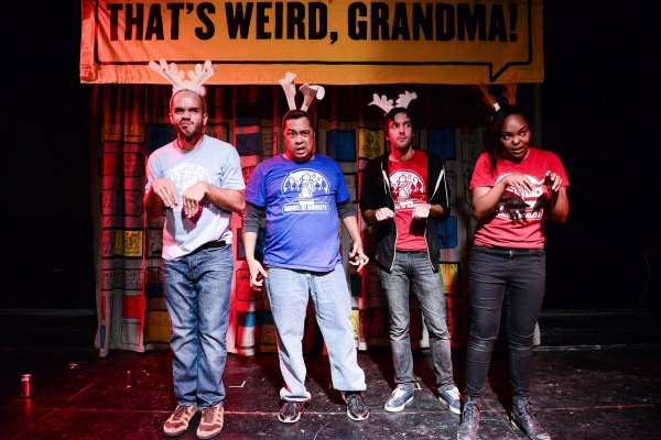 Photo Flash: First Look at Barrel of Monkeys' THAT'S WEIRD, GRANDMA: THE HOLIDAY SPECIAL Image