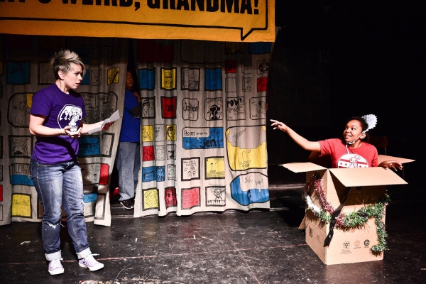 Photo Flash: First Look at Barrel of Monkeys' THAT'S WEIRD, GRANDMA: THE HOLIDAY SPECIAL Image