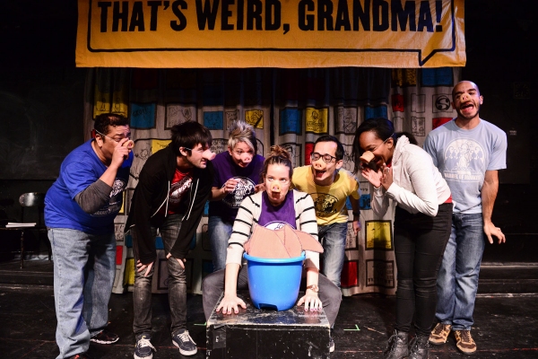 Photo Flash: First Look at Barrel of Monkeys' THAT'S WEIRD, GRANDMA: THE HOLIDAY SPECIAL Image