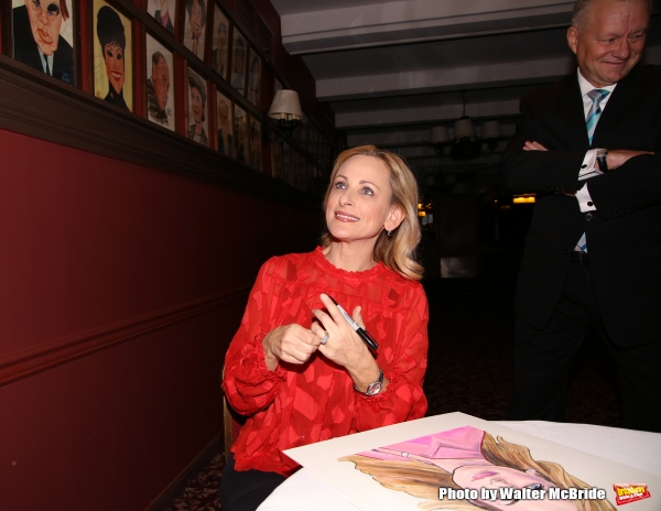 Photo Coverage: Sardi's Unveils Portrait of SPRING AWAKENING's Marlee Matlin  Image