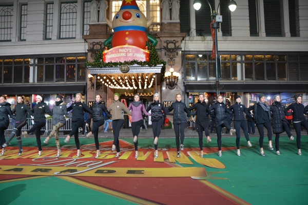 Photo Coverage: Casts of THE WIZ, SOMETHING ROTTEN! & More Rehearse for the Macy's Thanksgiving Day Parade! Image