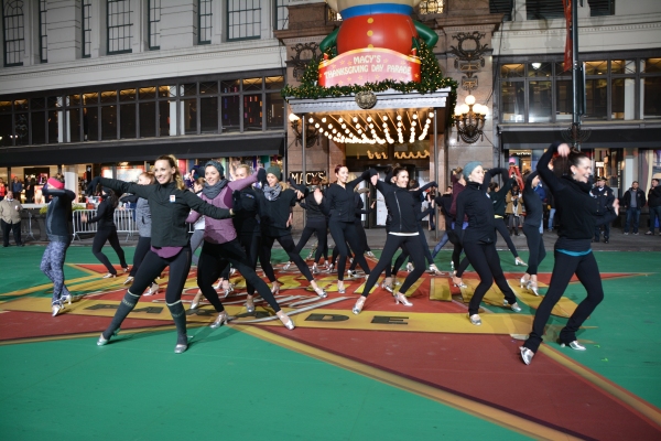 Photo Coverage: Casts of THE WIZ, SOMETHING ROTTEN! & More Rehearse for the Macy's Thanksgiving Day Parade! 