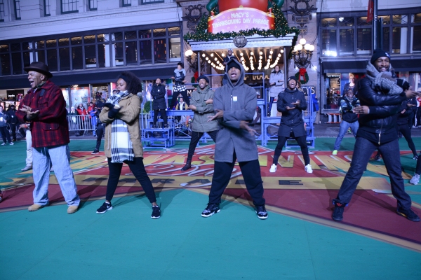 Photo Coverage: Casts of THE WIZ, SOMETHING ROTTEN! & More Rehearse for the Macy's Thanksgiving Day Parade! Image
