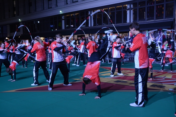 Photo Coverage: Casts of THE WIZ, SOMETHING ROTTEN! & More Rehearse for the Macy's Thanksgiving Day Parade! Image