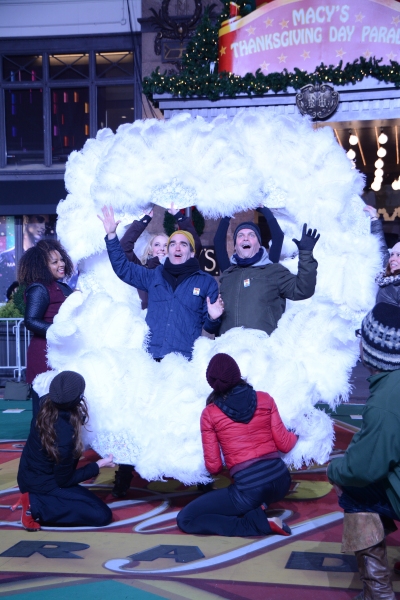 Photo Coverage: Casts of THE WIZ, SOMETHING ROTTEN! & More Rehearse for the Macy's Thanksgiving Day Parade! Image