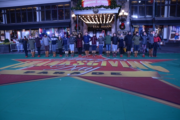 Photo Coverage: Casts of THE WIZ, SOMETHING ROTTEN! & More Rehearse for the Macy's Thanksgiving Day Parade! Image