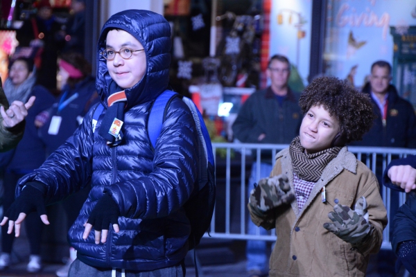 Photo Coverage: Casts of THE WIZ, SOMETHING ROTTEN! & More Rehearse for the Macy's Thanksgiving Day Parade! Image