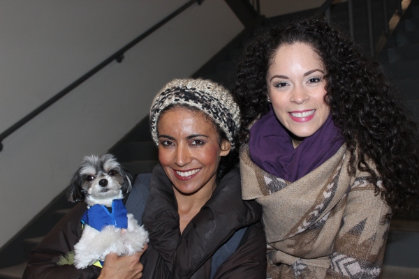 Photo Flash: ON YOUR FEET! Gets a Visit from Tinkerbelle the Dog Image