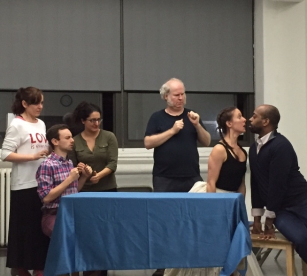 Photo Flash: In Rehearsal with TITAN Theatre Company's A CHRISTMAS CAROL Image