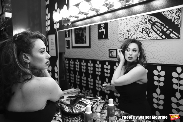 Exclusive Photo Coverage: Backstage with Lesli Margherita for Her Birdland Show- BROAD! Image