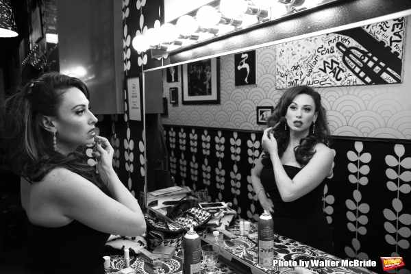 Exclusive Photo Coverage: Backstage with Lesli Margherita for Her Birdland Show- BROAD! Image