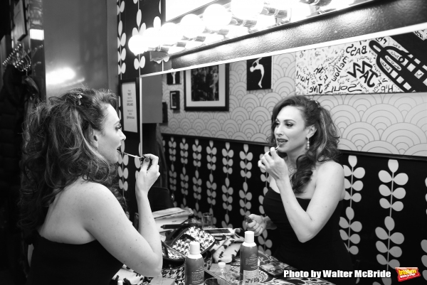 Exclusive Photo Coverage: Backstage with Lesli Margherita for Her Birdland Show- BROAD! Image