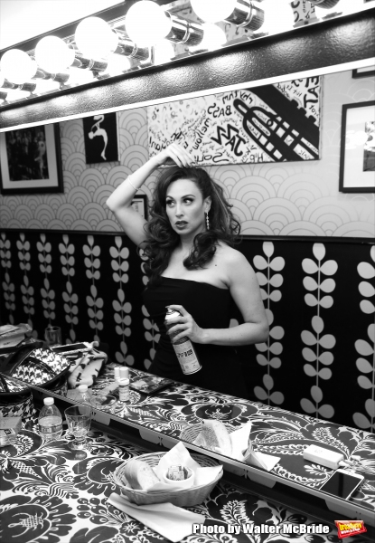 Exclusive Photo Coverage: Backstage with Lesli Margherita for Her Birdland Show- BROAD! Image