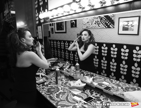 Exclusive Photo Coverage: Backstage with Lesli Margherita for Her Birdland Show- BROAD! Image