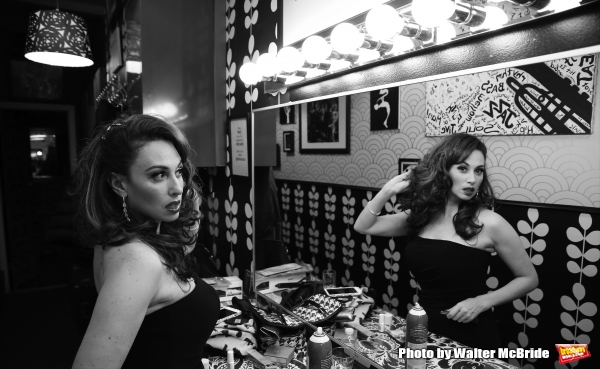 Exclusive Photo Coverage: Backstage with Lesli Margherita for Her Birdland Show- BROAD! Image