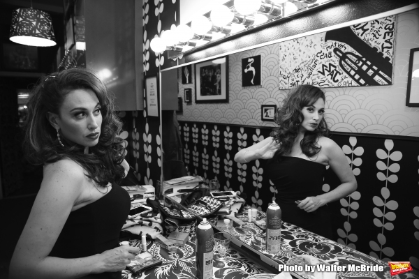 Exclusive Photo Coverage: Backstage with Lesli Margherita for Her Birdland Show- BROAD! Image