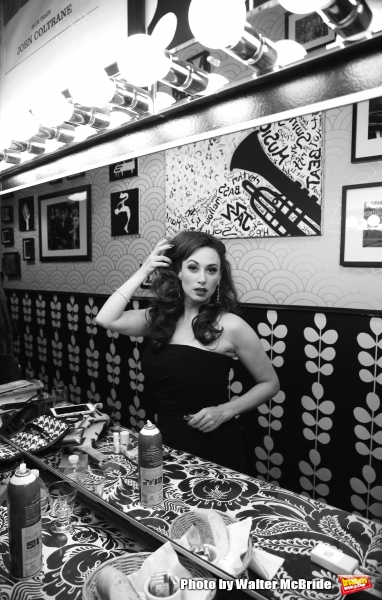 Exclusive Photo Coverage: Backstage with Lesli Margherita for Her Birdland Show- BROAD! Image