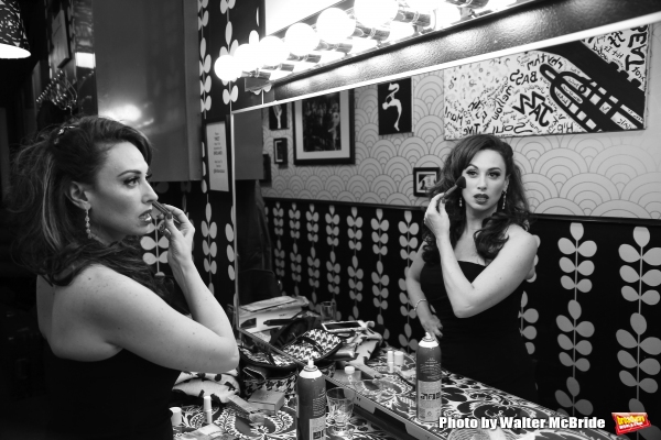 Exclusive Photo Coverage: Backstage with Lesli Margherita for Her Birdland Show- BROAD! Image