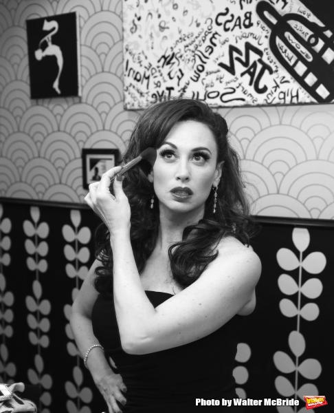 Exclusive Photo Coverage: Backstage with Lesli Margherita for Her Birdland Show- BROAD! Image