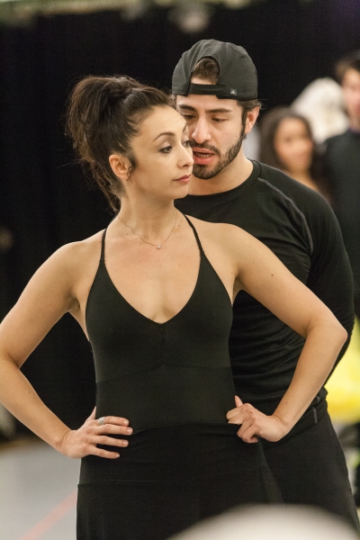 Natascia Diaz (Anita) and Sean Ewing (Bernardo) Photo