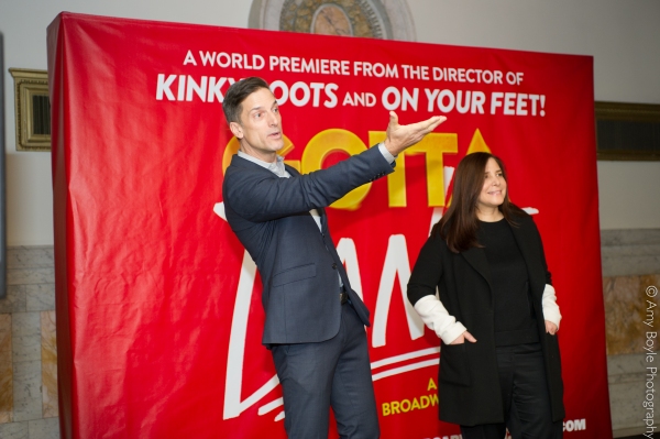 Photo Flash: Broadway-Bound GOTTA DANCE Company Meets the Press in Chicago Image