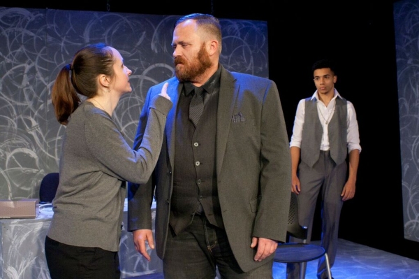 Nikki Smith as Kathy, John Kuhn as Derek and Taylor Martin Moss as Bryan Photo