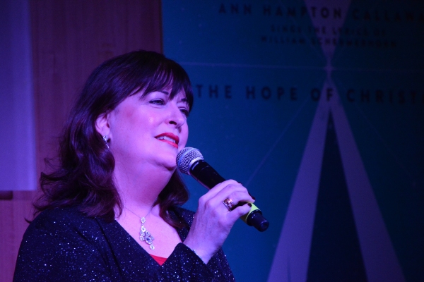 Photo Coverage: Ann Hampton Callaway Previews THE HOPE OF CHRISTMAS Album at Barnes and Noble Image