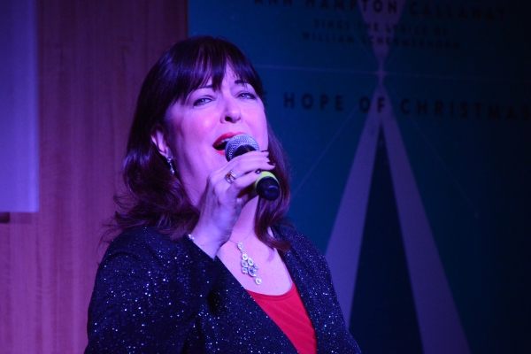 Photo Coverage: Ann Hampton Callaway Previews THE HOPE OF CHRISTMAS Album at Barnes and Noble Image