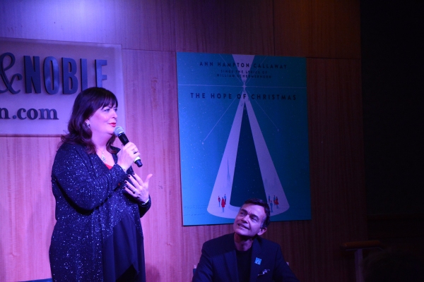 Photo Coverage: Ann Hampton Callaway Previews THE HOPE OF CHRISTMAS Album at Barnes and Noble Image