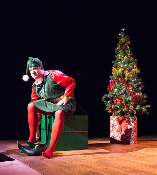 Photo Flash: First Look at Kevin Kennedy in RLTP's THE SANTALAND DIARIES 