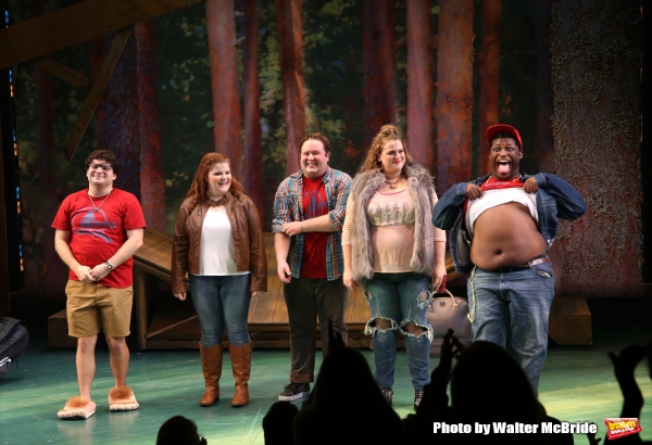 Photo Coverage: Vineyard Theatre's GIGANTIC Takes Opening Night Bows! 