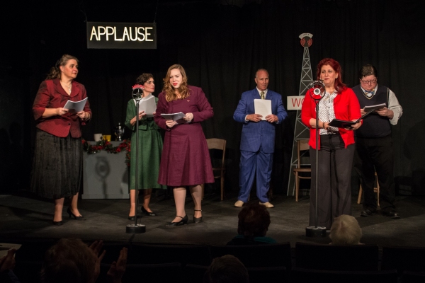Photo Coverage: First look at Curtain Players' IT'S A WONDERFUL LIFE: A LIVE RADIO PLAY Image