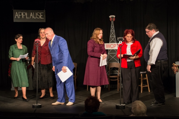 Photo Coverage: First look at Curtain Players' IT'S A WONDERFUL LIFE: A LIVE RADIO PLAY Image