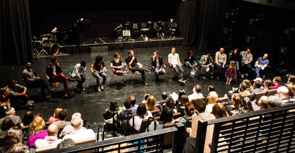 Photo Flash: Andy Blankenbuehler Joins STANDARD TIME Cast for Post-Show Talk Back 