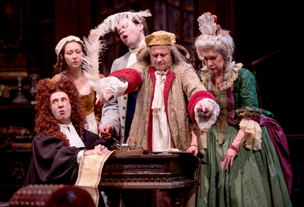 Photo Flash: First Look at THE HEIR APPARENT at Chicago Shakespeare Image