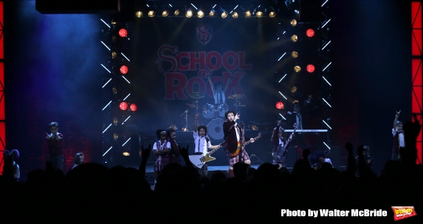 Photo Coverage: The Hardcore Cast of SCHOOL OF ROCK Takes Opening Night Bows! Image