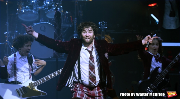 Photo Coverage: The Hardcore Cast of SCHOOL OF ROCK Takes Opening Night Bows!  Image