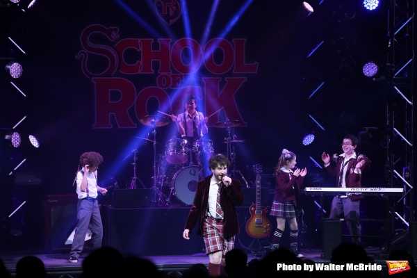 Photo Coverage: The Hardcore Cast of SCHOOL OF ROCK Takes Opening Night Bows! Image