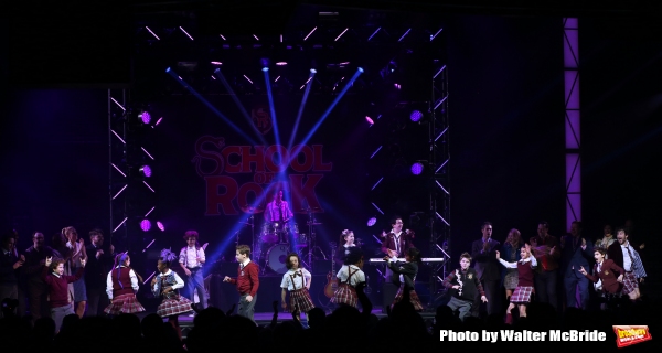 Photo Coverage: The Hardcore Cast of SCHOOL OF ROCK Takes Opening Night Bows! Image