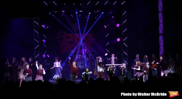 Photo Coverage: The Hardcore Cast of SCHOOL OF ROCK Takes Opening Night Bows!  Image