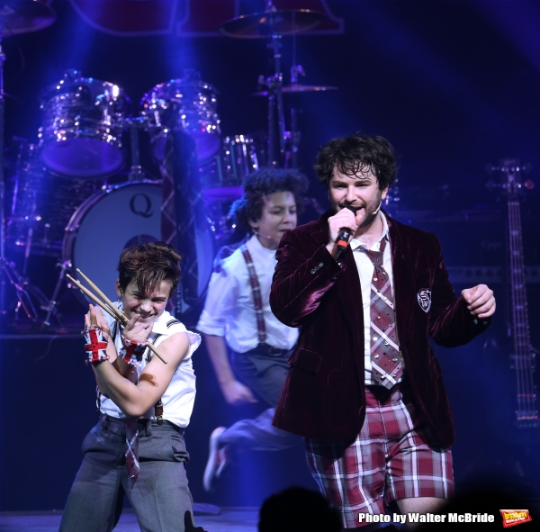 Photo Coverage: The Hardcore Cast of SCHOOL OF ROCK Takes Opening Night Bows!  Image