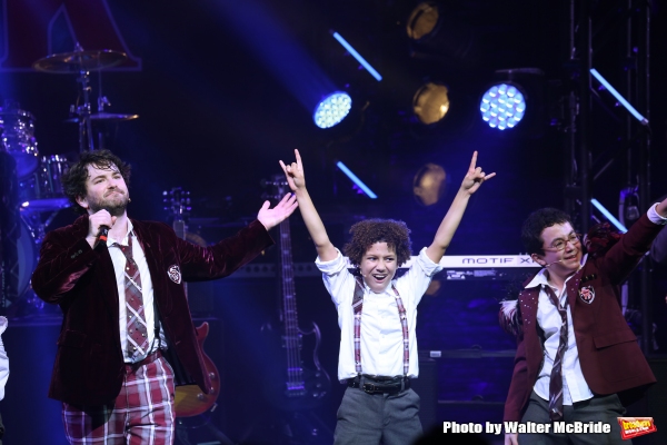 Photo Coverage: The Hardcore Cast of SCHOOL OF ROCK Takes Opening Night Bows! Image