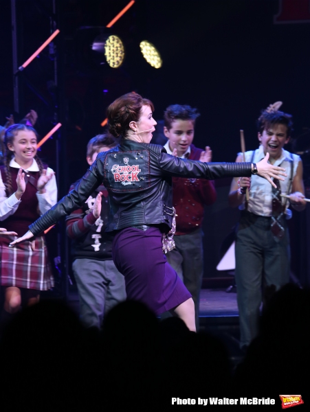 Photo Coverage: The Hardcore Cast of SCHOOL OF ROCK Takes Opening Night Bows!  Image