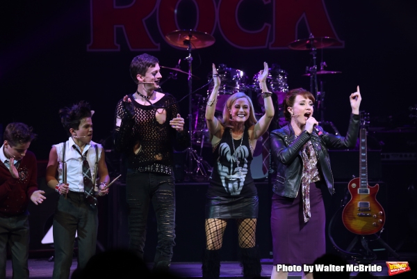 Photo Coverage: The Hardcore Cast of SCHOOL OF ROCK Takes Opening Night Bows! Image