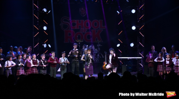 Photo Coverage: The Hardcore Cast of SCHOOL OF ROCK Takes Opening Night Bows! Image