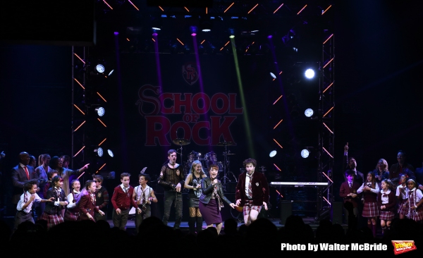 Photo Coverage: The Hardcore Cast of SCHOOL OF ROCK Takes Opening Night Bows! Image