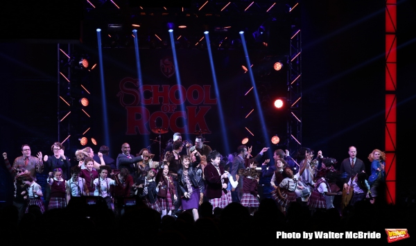 Photo Coverage: The Hardcore Cast of SCHOOL OF ROCK Takes Opening Night Bows! Image