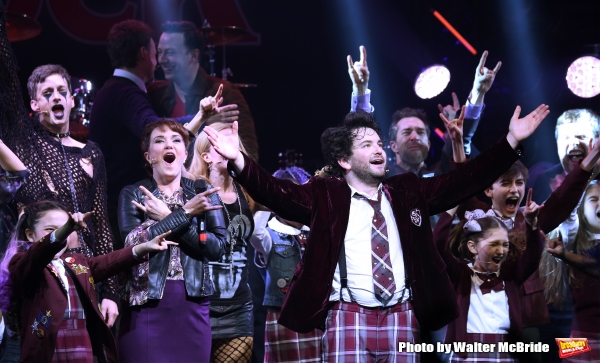 Photo Coverage: The Hardcore Cast of SCHOOL OF ROCK Takes Opening Night Bows!  Image